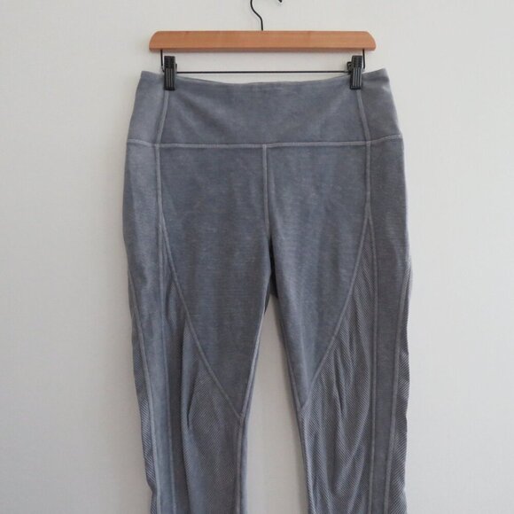 LULULEMON Wunder Under High-Rise Tight Snow Washed Ribbed 28" - Size 10 - Picture 3 of 15